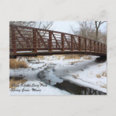 Briefkaart van het State Park Chain O'Lakes (Voorkant)