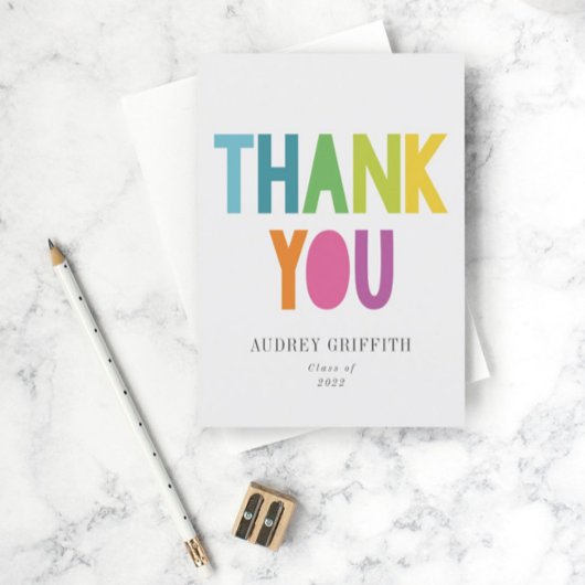 Briefkaart van het type Helderregenboog Afstudeerd