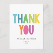 Briefkaart van het type Helderregenboog Afstudeerd (Voorkant)