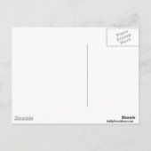 Briefkaart van het Uitzicht van het vliegtuig (Achterkant)