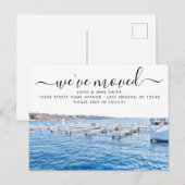 Briefkaart van het Wisconsin-moving Moving Announc (Voorkant / Achterkant)