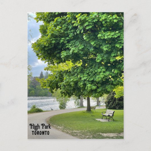 Briefkaart van High Park Toronto (Voorkant)