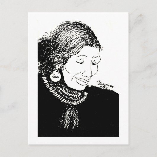 Briefkaart van Indiase vrouwen (Voorkant)