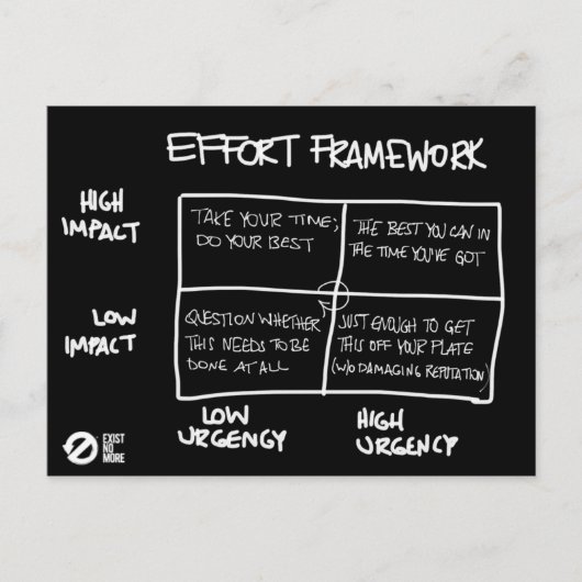 Briefkaart van inspanning (Voorkant)