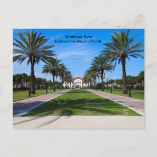Briefkaart van Jacksonville Beach, Florida