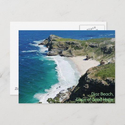 Briefkaart van Kaap van Hood Hope, Zuid-Afrika (Voorkant / Achterkant)