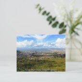 Briefkaart van Kaapstad uit het Tafelgebergte (Staand voorkant)