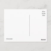 Briefkaart van kalkoenen (Achterkant)