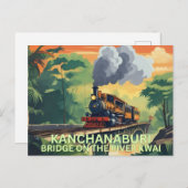 Briefkaart van Kanchanaburi (Voorkant / Achterkant)