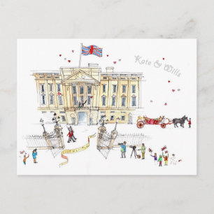 Briefkaart van Kate & Wills