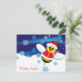 Briefkaart van Kerstmis (Staand voorkant)