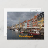 Briefkaart van Kopenhagen (Voorkant / Achterkant)