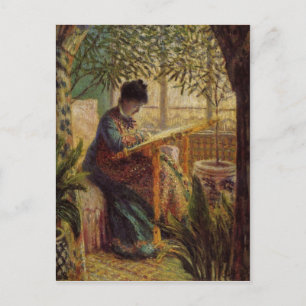 Briefkaart van La femme au métier