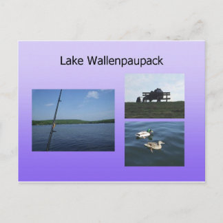 Briefkaart van Lake Wallenpaupack