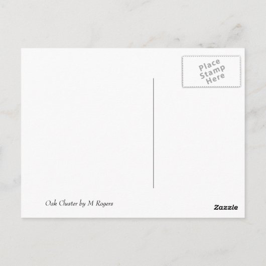 Briefkaart van lek-cluster (Achterkant)