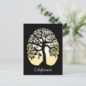 Briefkaart van levensloop (Staand voorkant)