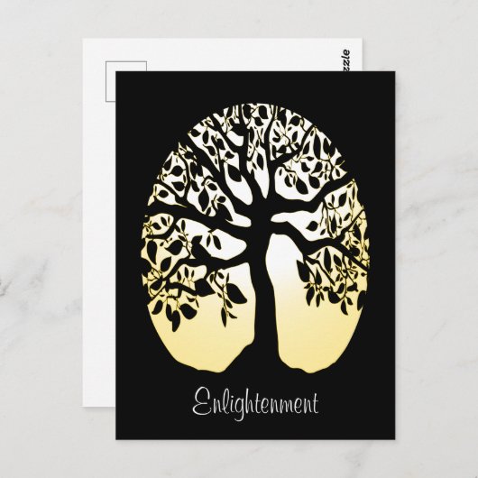 Briefkaart van levensloop (Voorkant / Achterkant)