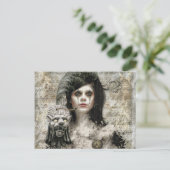 Briefkaart van Living Dead girl (Staand voorkant)