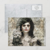Briefkaart van Living Dead girl (Voorkant / Achterkant)