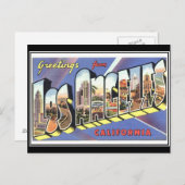  Briefkaart van Los Angeles (Voorkant / Achterkant)