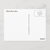 Briefkaart van Machu Picchu (Achterkant)