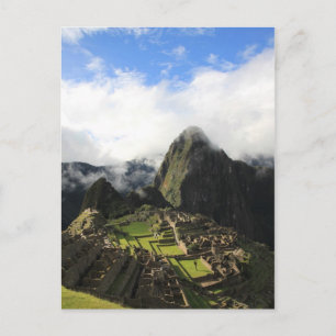 Briefkaart van Machu Picchu