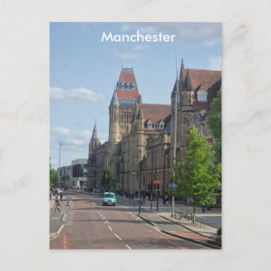 Briefkaart van Manchester University