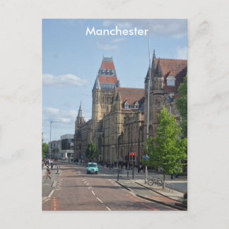Briefkaart van Manchester University
