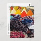 briefkaart van marrakech - marktprijzen (Voorkant / Achterkant)