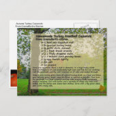 Briefkaart van Meatball Casserole (Voorkant / Achterkant)