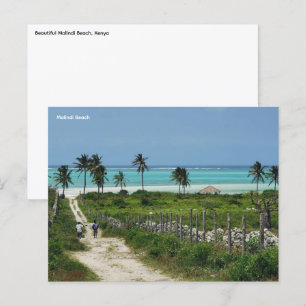 Briefkaart van Mombasa
