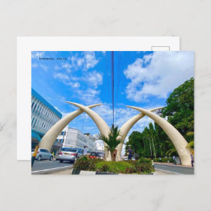 Briefkaart van Mombasa