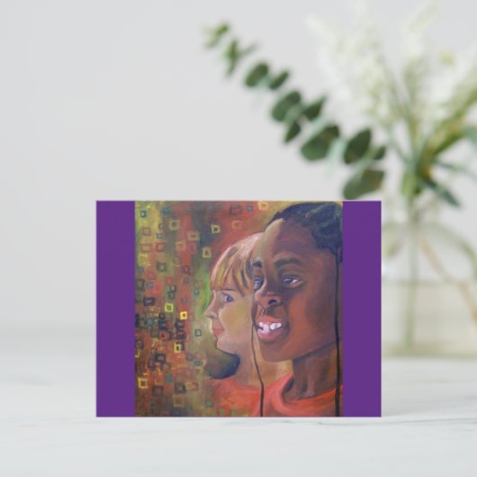 Briefkaart van morgen (Staand voorkant)