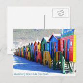 Briefkaart van Muizenberg, Cape Town, Zuid-Afrika (Voorkant / Achterkant)
