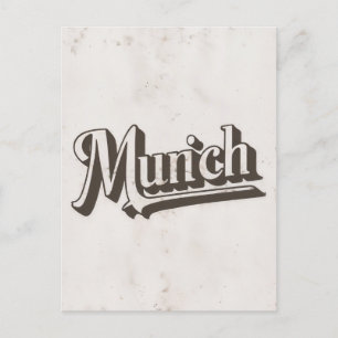  briefkaart van München