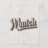  briefkaart van München (Voorkant)