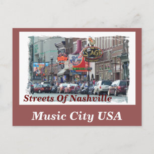 Briefkaart van Nashville