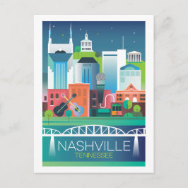 Briefkaart van Nashville