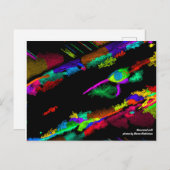 Briefkaart van neuronale cellen (Voorkant / Achterkant)