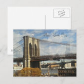 Briefkaart van New York City (Voorkant / Achterkant)