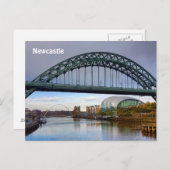 Briefkaart van Newcastle (Voorkant / Achterkant)
