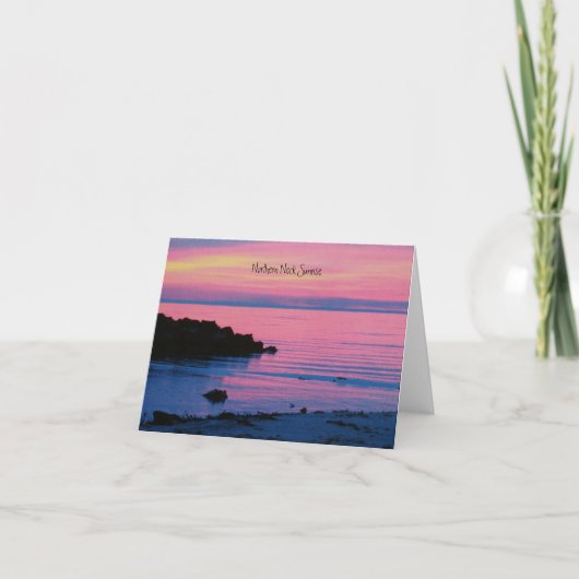 Briefkaart van Noordelijke Hals (Voorkant)