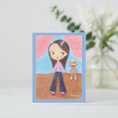 Briefkaart van Ohanami (cherry blossom) (Staand voorkant)