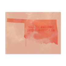 BRIEFKAART VAN OKLAHOMA