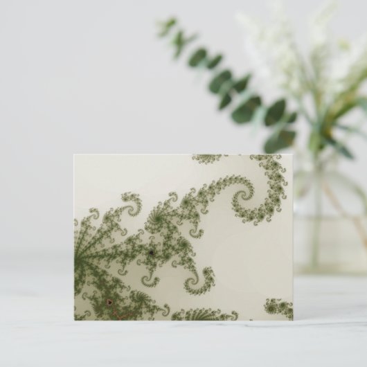 Briefkaart van olijven (Staand voorkant)