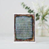 Briefkaart van onjuiste beschuldigingen (Staand voorkant)