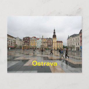 Briefkaart van Ostrava