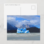Briefkaart van Patagonië-Chili (Voorkant / Achterkant)