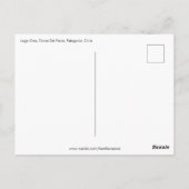 Briefkaart van Patagonië-Chili (Achterkant)