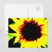 Briefkaart van Patsy en Mandy Sunflower (Voorkant / Achterkant)